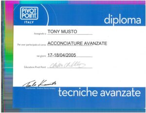 Attestato Pivot Point: Acconciature avanzate