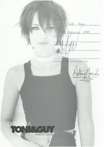 Attestato Toni&Guy: Diploma Toni&Guy Hairdressing