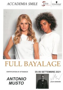 Attestato Schwarzkopf · Accademia Smile: Full Balayage con Jack Howard