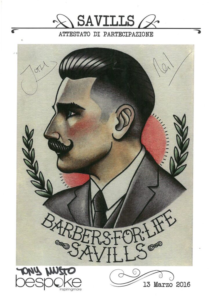 Attestato Barbers for life