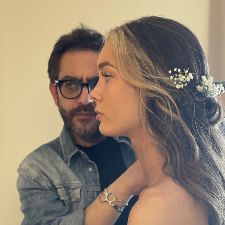 Tony Musto con una sposa